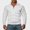 White, variant on HOMADLES Men's Full Zipper Sweatshirts Stripe Print Winter Warm Jacket Long Sleeve Casual Jacket White Size S