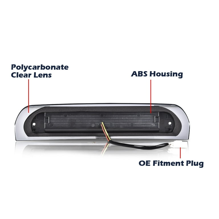 For 94-02 Dodge Ram 1500 2500 3500 Led 3rd Tail Brake Li Aac Indicado