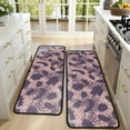 thumbnail image 4 of Kitchen Rugs Sets Of 2,Purple and Pink Leopard Pattern Anti Fatigue Kitchen Mat Rugs Non Slip Washable,Decorative Kitchen Floor Mats for Kitchen,Sink,Laundry,17"x47"+17"x47", 4 of 5