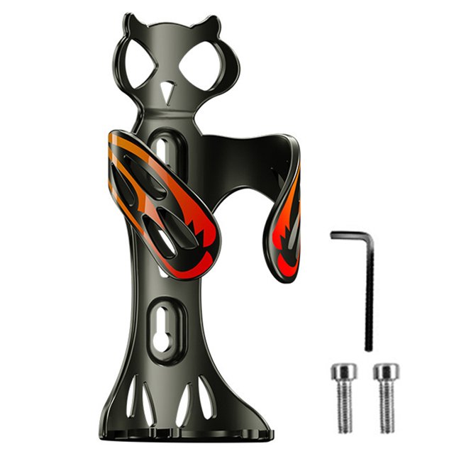 Soporte Para Botella De Agua Para Bicicleta De Carretera Mtb Portabotellas para bicicleta, portabotellas ligero para bicicleta, accesorios para ciclismo (negro rojo) Tmvgtek Accesorios para bicicletas