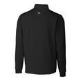 thumbnail image 3 of Men's Cutter & Buck  Black Nashville Sounds Big & Tall Traverse Stretch Quarter-Zip Top, 3 of 3