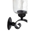 thumbnail image 4 of Medium Scroll Base Wall Sconce with Brown Luster Glass, 4 of 5