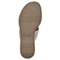 thumbnail image 4 of Cliffs by White Mountain Womens Benedict Faux Leather Thong Sandals, 4 of 4