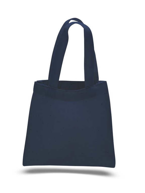 (48 Pack) 4 Dozen - 6" Mini size Cotton Tote Bags Gift Bags by ToteBagFactory