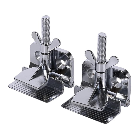 GUOOL 2Pcs Silk Screen Printing Hinge Clamps Reusable Professional Fixture Frame Clamp 9.5cmx7.2cm