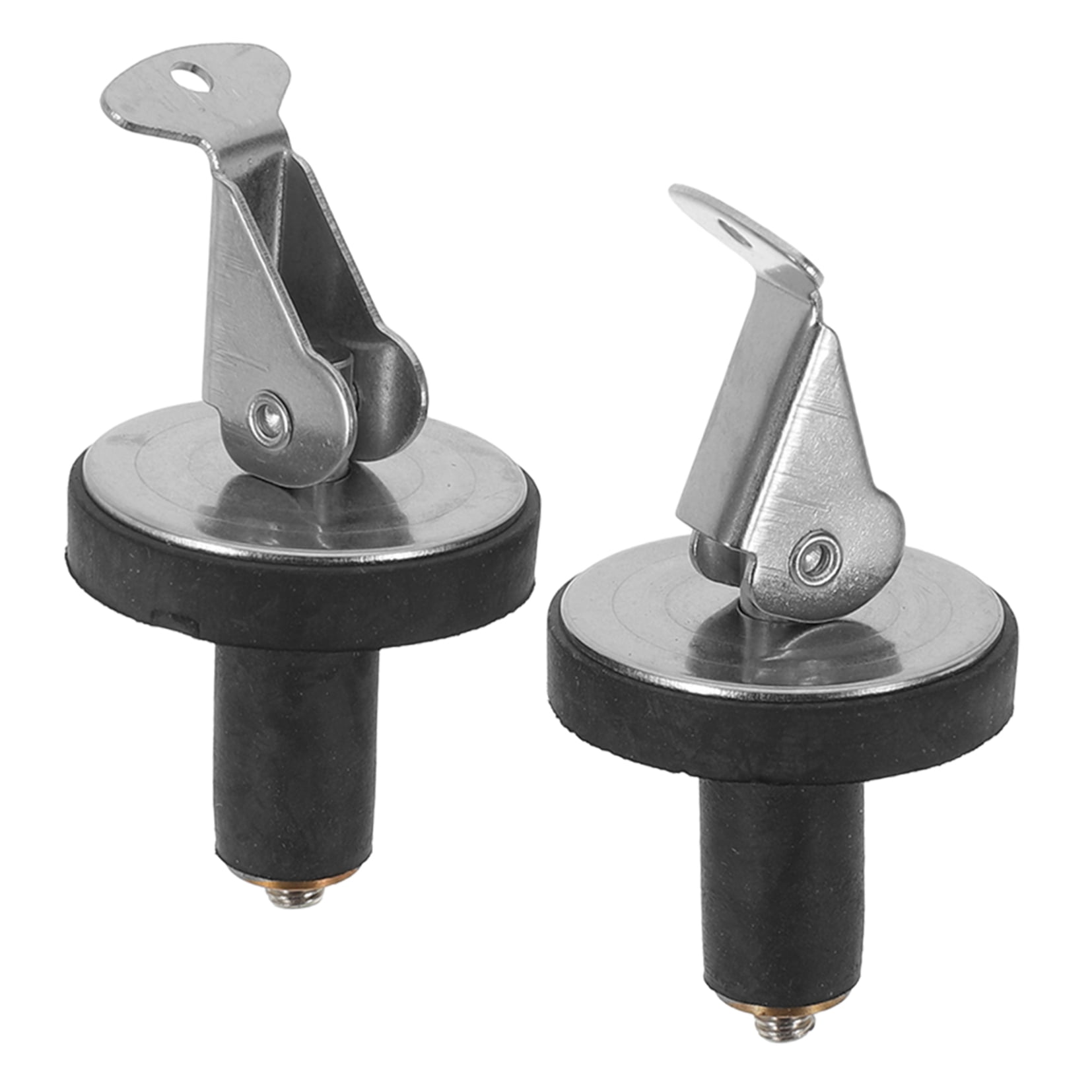 DEEPCRAFF 2-Pack Kayak Drain Plugs Rubber Boat Scupper Stoppers Push-In Marine Drain Stopper Accessories