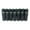 Black, variant on 400 Yard White Polyester Spool Overlocking Hand Machine Sewing Serger Thread