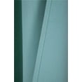 thumbnail image 4 of 2 Piece Short window blackout Curtain K54 teal solid color thermal panel for kitchen,office, bedroom same color in front and back 2 layered with grommet 28" wide X 54" length each panel, 4 of 4