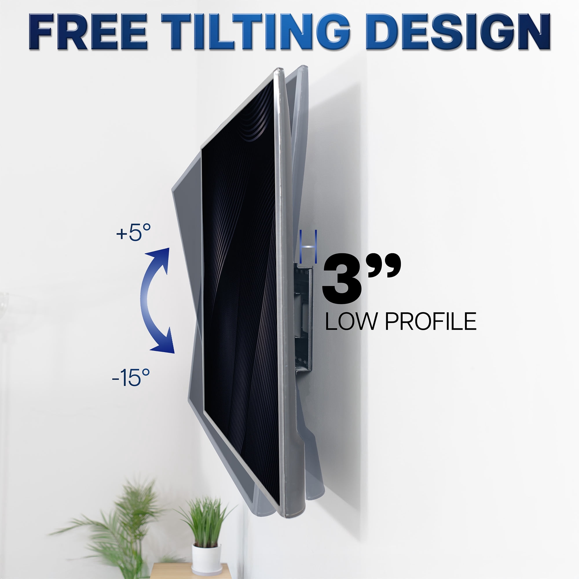 VIVO Heavy Duty Full Motion 43" to 85" TV Wall Mount with Long Extension Arm
