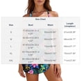 thumbnail image 3 of asdoklhq Modest Swimsuits Swimsuit Women One Piece Swimsuit Women Tummy Control Women's Abdomen-Smoothing Swimsuit Lift Crisscross Ruched Swim Dress 2026 Multicolor S, 3 of 9