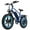 Blue, variant on VTOKW Electric Bike, Peak 1000W Electric Bicycles for Adults, 20X4.0" Fat Tire Ebike, 48V/13AH Battery, 25MPH E-Mountain Bike for Cycling & Off-Road, 7-Speed Front Suspension Ebike for Adults UL2849