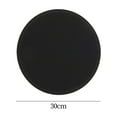 thumbnail image 7 of Kitchen Round Pot Holder Counter Drying Placemat Utensils Rest Place Mat Large Silicone Microwave Mat for Dishes Hot Pot Bowls Pans black, 7 of 7