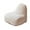 White, variant on ConToose Comfy Gray Shell-Shaped Foam Bean Bag Chair, High-Density Lazy Sofa Relaxing Chair, Vacuum-packed
