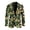 Camo Print, variant on Western Cowboy & Desert Cactus Print Polyester Men Suit Coat with Elegant, Slim Fit Regular Fit Dress Jacket for Prom