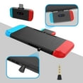 thumbnail image 2 of TYPE-C Bluetooth Audio Transmitter Adapter Support in-Game Voice Chat, Low Latency Compatible with Nintendo Switch, Wireless Bluetooth Headphones and PC, 2 of 7
