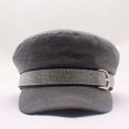 thumbnail image 3 of CoCopeaunts Newsboy Hats for Women Cotton Hat British Style Warm Retro Newsboy Caps Military Octagonal Cap Female Visor Caps, 3 of 7