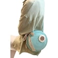 thumbnail image 2 of Kukuzhu Women Straw Small Tote Bag Summer Woven Handmade Elegant Beach Travel Shoulder Bag, 2 of 7
