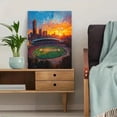 thumbnail image 5 of Melbourne Cricket Ground Sunset Canvas Print/Painting， Suitable for Living Room， Office， Study， and Hotel Decoration., 5 of 8