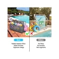 thumbnail image 4 of Ourlova Outdoor Storage Basket. Patio and Poolside Storage Box. PE Rattan Pool Caddy With Rolling Wheels For Pool. Floaties. Patio. Beach-Sturdy and Movable, 4 of 6