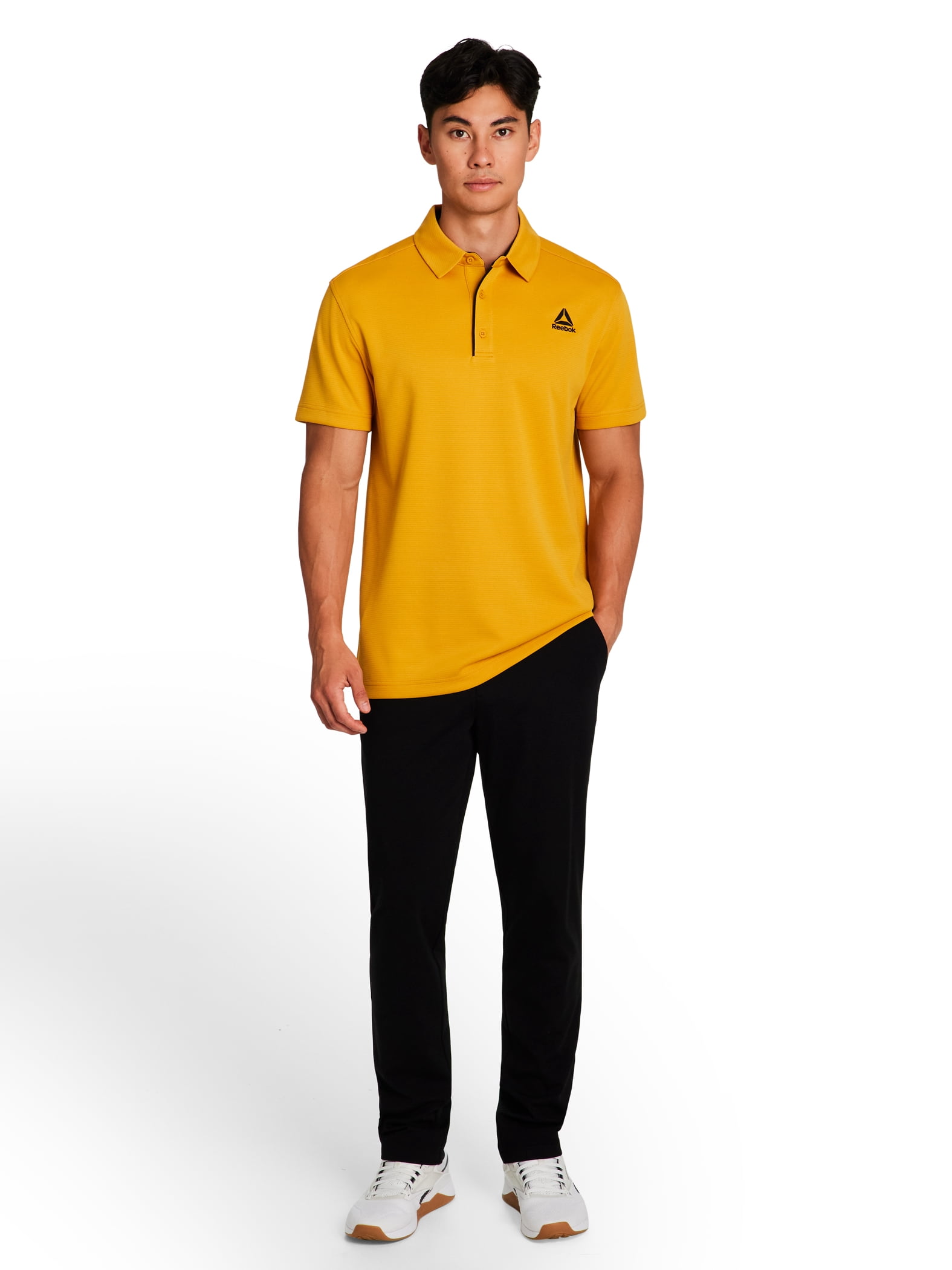 Reebok Men's and Big Men's Performance Polo Shirt, Sizes XS-5XL