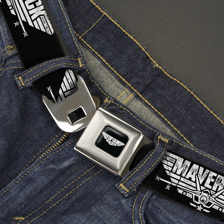 TOP GUN　バックル Top Gun Belt, Seatbelt Buckle Belt, Top Gun Maverick Fighter Jet