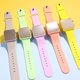 thumbnail image 2 of Reloj de pulsera con espejo cuadrado LED cuadrado Reloj de pulsera de moda para estudiantes de secundaria, hombres y mujeres, regalo informal, 2 of 5