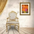 thumbnail image 3 of Jasper, Sisa 19x24 Gold Ornate Wood Framed with Double Matting Museum Art Print Titled - Butterfly Panorama Triptych III, 3 of 4