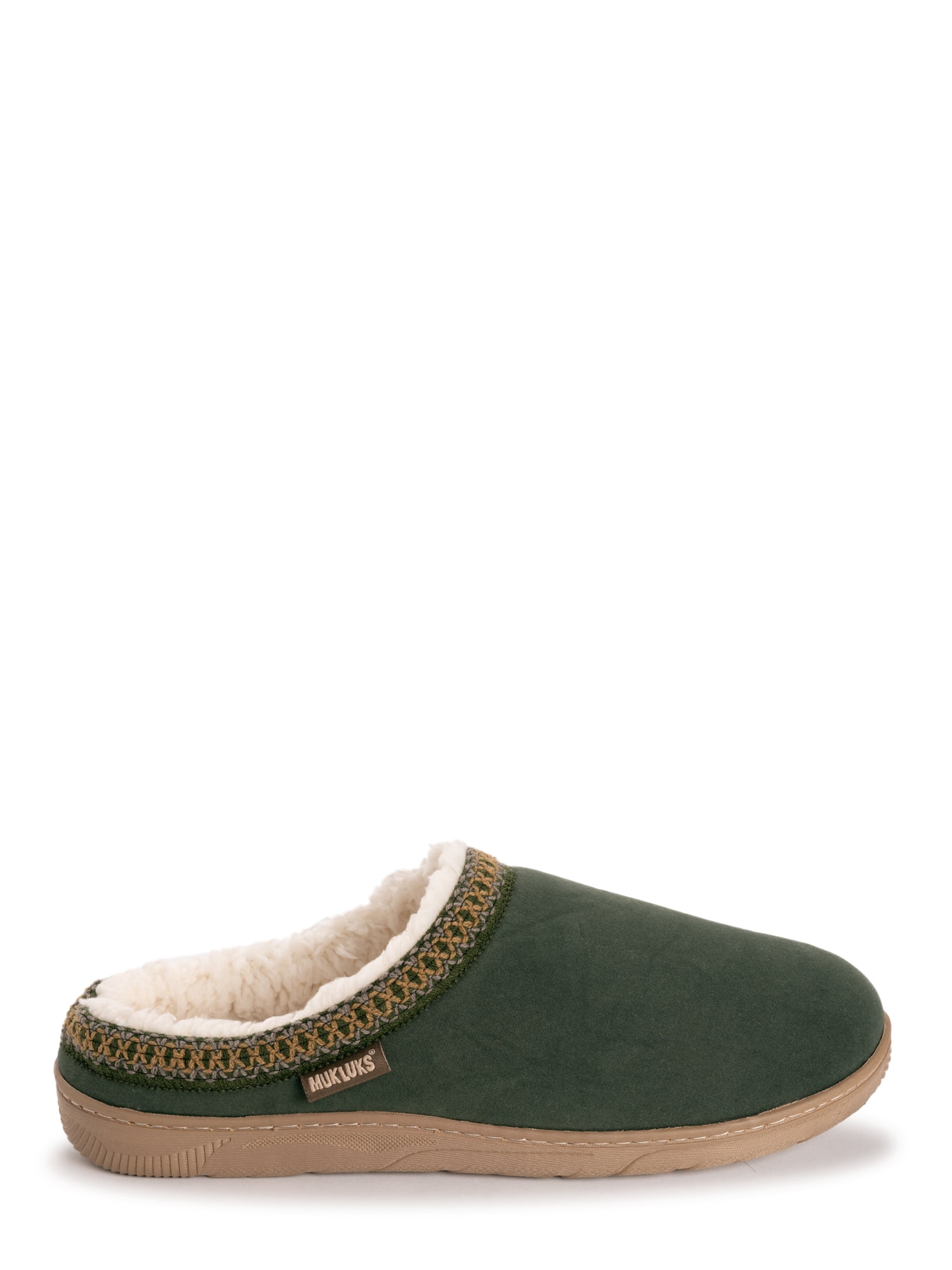 MUK LUKS Men's Faux Suede Clog