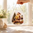 thumbnail image 6 of Christmas Puzzle Suncatcher, Xmas Acrylic Stained Glass Decor, Christmas Story Scene Decor DIY Acrylic Stained Glass Puzzle Suncatcher Hanging Sun Catcher Ornament for Friends Family, 6 of 6