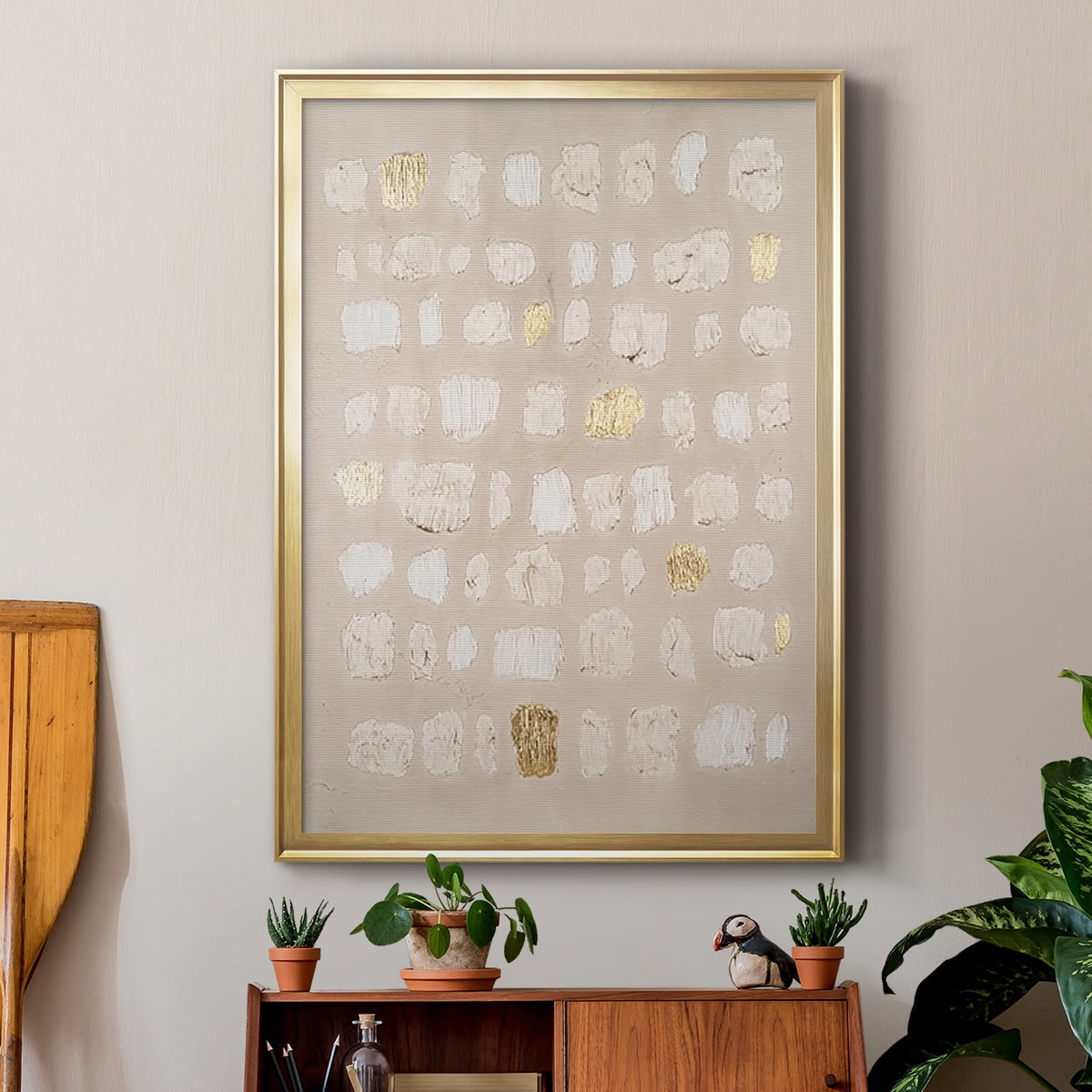 Embellished Cobblestone I Premium Framed Print, in Gold, Black, or Silver - Ready to Hang