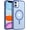 BLUE, variant on for iPhone 11 Phone Case,iPhone 11 Magnetic Case [Compatible with Mag Safe] Translucent Matte Slim Shockproof Anti-Fingerprint Protective Cover Green