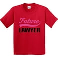 thumbnail image 3 of Inktastic Future Lawyer Youth T-Shirt, 3 of 5