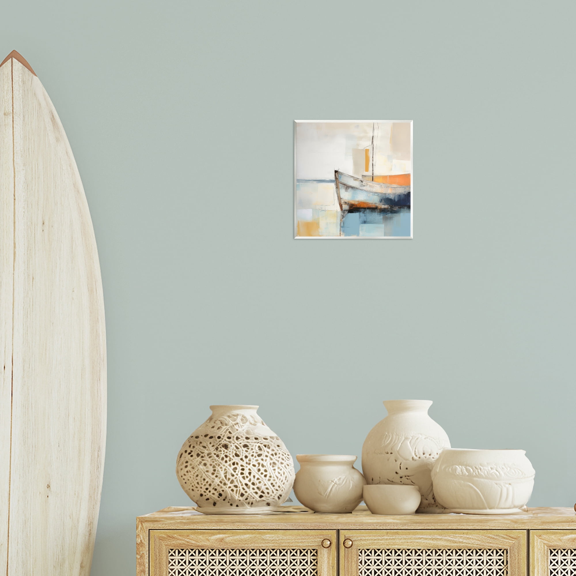 Stupell Industries Coastal Charm Expedition Nautical & Beach Painting Unframed Art Print Wall Art, 12 x 12