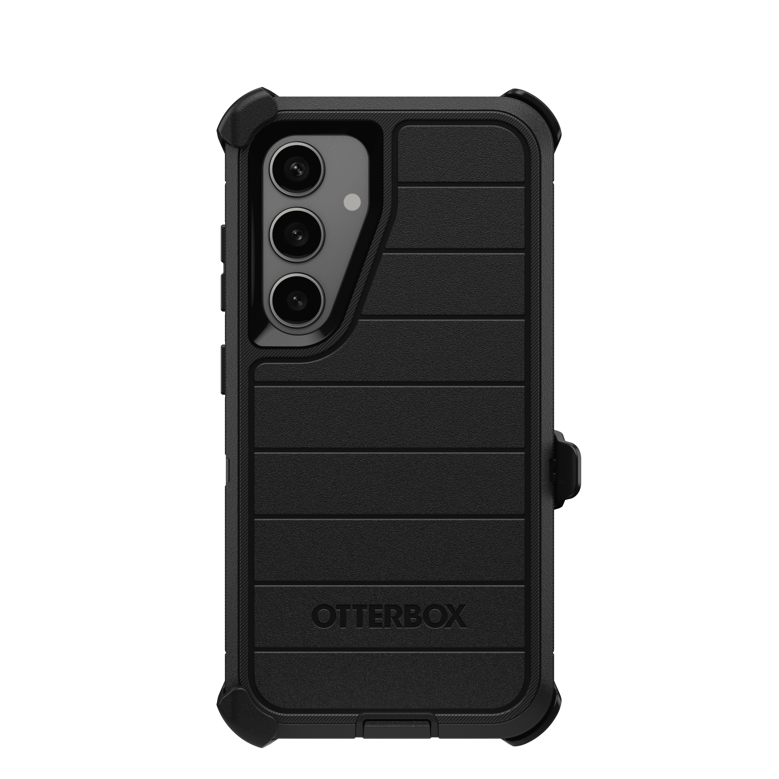 OtterBox Defender Series Rugged Cell Phone Case for Samsung Galaxy S24, Black