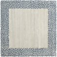 thumbnail image 5 of SAFAVIEH Soho Easton Polka Dots Wool Area Rug, Silver/Grey, 6' x 6' Square, 5 of 7