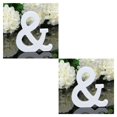thumbnail image 3 of Qarigey 26 Large Letters Alphabet Lightweight Wall Ornament Props Hanging Wear-resistant Photography for Wedding Party Home Shop Type2 NO2, 3 of 6