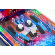 Retro Arcade Electronic: Pinball - Tabletop Game, Vibrating Bumpers, LED Lights, Sound Effects, 1 Player, Ages 6+