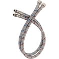 thumbnail image 1 of LAICAIW 40-Inch Long Bathroom Kitchen Faucet Connector Braided Supply Hose 3/8-Inch Female Compression Stainless Steel Sink Faucet Connection Thread x M10 Male Connector x 2 Pcs (1 Pair), 1 of 6