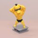 thumbnail image 5 of Figura de acción de PVC Muscle Psyduck Battle Feature Regalo de lujo, 5 of 6