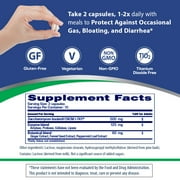 Florastor Unisex Advanced Gas & Bloat Daily Probiotic & Digestive Supplement Capsules, 30 Count