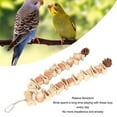 thumbnail image 4 of Bird Chewing Toy, Multi Layer Beak Grinding  Safe Corn Cob Bird Toy  for Medium Parrots Original Color,Colorful, 4 of 7