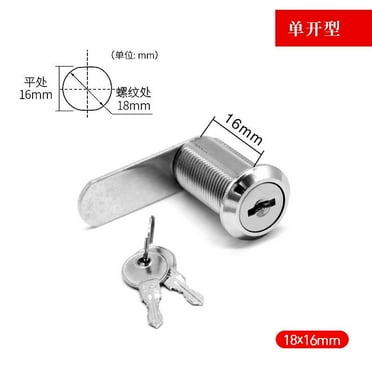 LEXSOMEO 1 Set Craftsman Tool Box Lock Replacement Pantry Door Lock Lock Latch Cable Locks With Keys Safe Replacement Lock Cam Locks