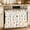 Yellow, variant on Oven Skirt Curtain for Kitchen 24x32 Inch, Mushroom Leaves Oven Curtain with 8 Ribbon Ties & Ruffle Trim, Stove Skirt Curtain Dishwasher for Cabinets Over Sinks Autumn Botanical Seasonal Plants Leaf