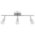 thumbnail image 6 of Augper Clearance Track Lighting Kit, 3 Head Foldable Ceiling Spot Light with GU10 Socket for Kitchen Hallyway Bedroom Fixture Directional Accent Lamp, 6 of 9