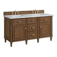 thumbnail image 7 of James Martin Vanities 424-V60d-3Car Lorelai 60" Double Basin Wood Vanity Set - Light, 7 of 7
