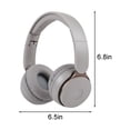 thumbnail image 5 of RFUGUG Bluetooth 5.1 Wireless Over-Ear Headphones - Gaming & Chat Optimized, HD Voice, Active Noise Cancellation for Sports, Fitness and Leisure Music Enjoyment, 5 of 7