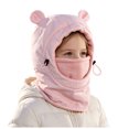 thumbnail image 5 of TSHXS Baby Hats Toddler Cute Bear Ear Thermal Balaclava Hood Hat Drawstring Wind Resistant Full Face Neck Cover for Boys Girls, 5 of 9
