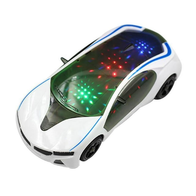 Dsseng LightUp Toy Cars Sports Car Toy,8.5” LightUp Car with with