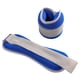 thumbnail image 1 of Pesas para tobillos ajustables de neopreno transpirable, 1 kg cada una, en color azul, ideal para fortalecer piernas y brazos., 1 of 6