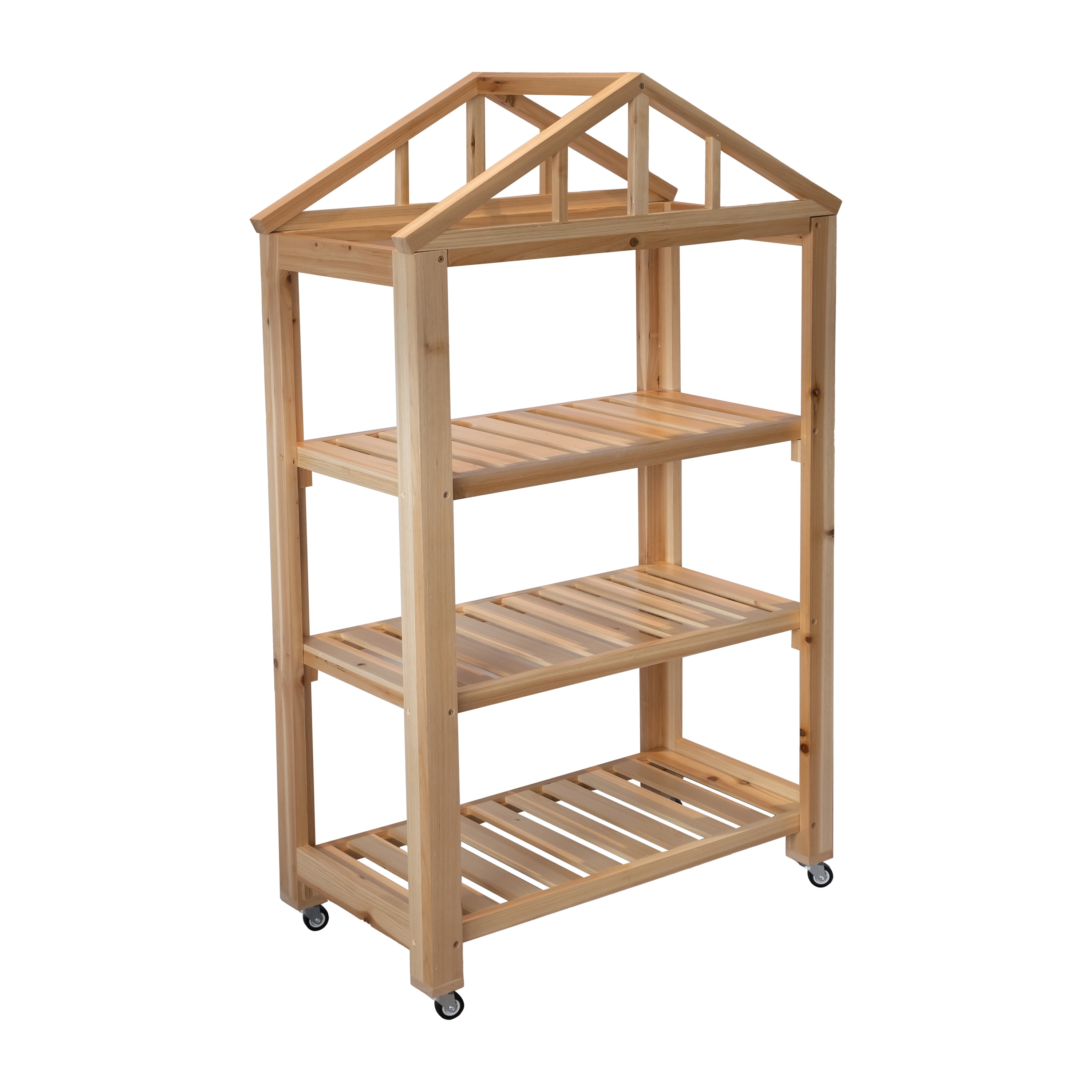 Expert Gardener Outdoor 3-Tier A-frame Greenhouse with Protective PVC Cover